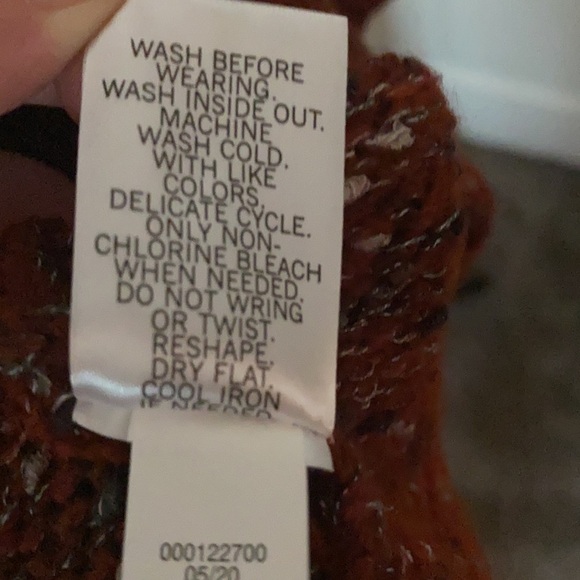 Sonoma Women’s Cardigan Sweater Rust multi NWT Lrg - Picture 8 of 8